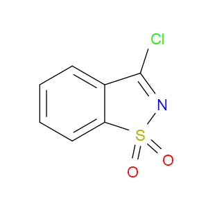 3-CHLORO-BENZO[D]ISOTHIAZOLE 1,1-DIOXIDE - Click Image to Close