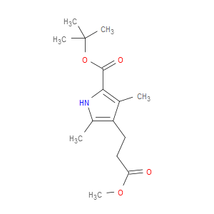 TERT-BUTYL 4-(3-METHOXY-3-OXOPROPYL)-3,5-DIMETHYL-1H-PYRROLE-2-CARBOXYLATE - Click Image to Close