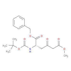 (S)-1-BENZYL 6-METHYL 2-((TERT-BUTOXYCARBONYL)AMINO)-4-OXOHEXANEDIOATE