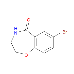 7-BROMO-3,4-DIHYDROBENZO[F][1,4]OXAZEPIN-5(2H)-ONE - Click Image to Close
