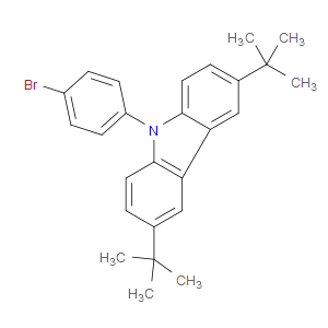 9-(4-BROMOPHENYL)-3,6-DI-TERT-BUTYL-9H-CARBAZOLE - Click Image to Close