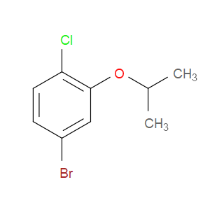 4-BROMO-1-CHLORO-2-ISOPROPOXYBENZENE - Click Image to Close