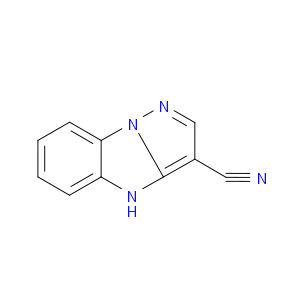 4H-BENZO[4,5]IMIDAZO[1,2-B]PYRAZOLE-3-CARBONITRILE