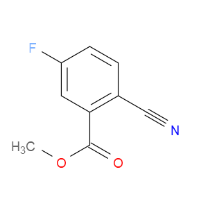 METHYL 2-CYANO-5-FLUOROBENZOATE