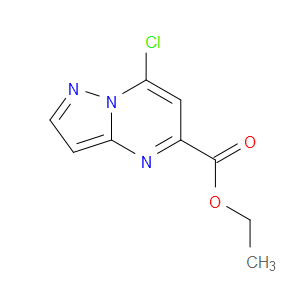 ETHYL 7-CHLOROPYRAZOLO[1,5-A]PYRIMIDINE-5-CARBOXYLATE