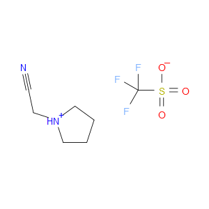 1-(CYANOMETHYL)PYRROLIDIN-1-IUM TRIFLUOROMETHANESULFONATE
