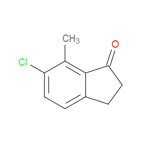 6-CHLORO-7-METHYL-2,3-DIHYDRO-1H-INDEN-1-ONE - Click Image to Close