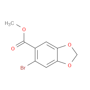 METHYL 6-BROMOBENZO[D][1,3]DIOXOLE-5-CARBOXYLATE