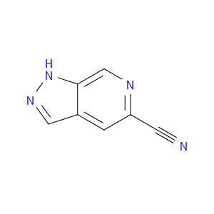 1H-PYRAZOLO[3,4-C]PYRIDINE-5-CARBONITRILE