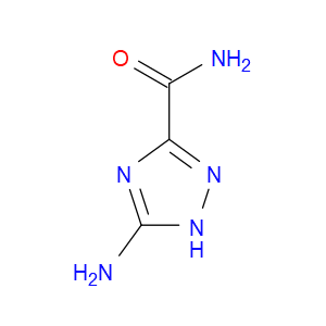 3-AMINO-1H-1,2,4-TRIAZOLE-5-CARBOXAMIDE