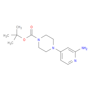 TERT-BUTYL 4-(2-AMINOPYRIDIN-4-YL)PIPERAZINE-1-CARBOXYLATE - Click Image to Close