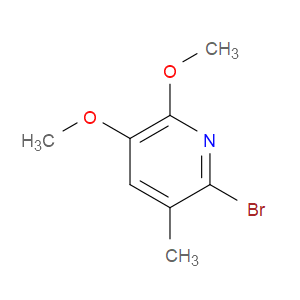 2-BROMO-5,6-DIMETHOXY-3-METHYLPYRIDINE