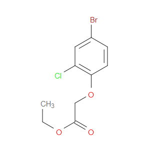 ETHYL 2-(4-BROMO-2-CHLOROPHENOXY)ACETATE - Click Image to Close