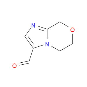 6,8-DIHYDRO-5H-IMIDAZO[2,1-C][1,4]OXAZINE-3-CARBALDEHYDE - Click Image to Close