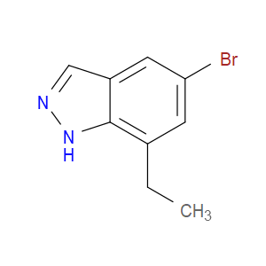 5-BROMO-7-ETHYL-1H-INDAZOLE - Click Image to Close