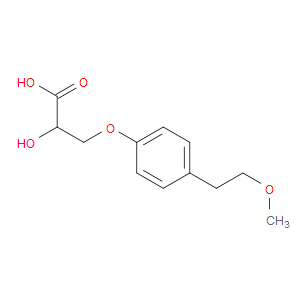 2-HYDROXY-3-[4(2-METHOXYETHYL)PHENOXY]PROPIONIC ACID