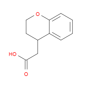 2-(3,4-DIHYDRO-2H-1-BENZOPYRAN-4-YL)ACETIC ACID - Click Image to Close