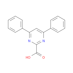 4,6-DIPHENYLPYRIMIDINE-2-CARBOXYLIC ACID