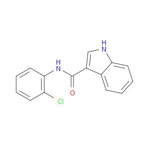 N-(2-CHLOROPHENYL)-1H-INDOLE-3-CARBOXAMIDE