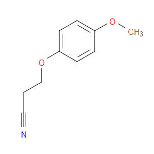 3-(4-METHOXYPHENOXY)PROPANENITRILE