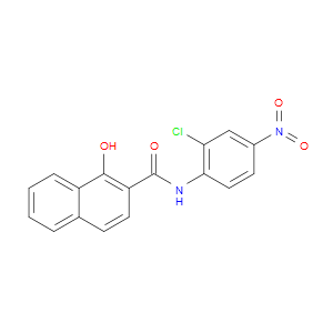 N-(2-CHLORO-4-NITROPHENYL)-1-HYDROXYNAPHTHALENE-2-CARBOXAMIDE