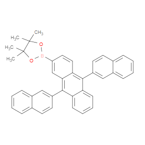2-(9,10-DI(NAPHTHALEN-2-YL)ANTHRACEN-2-YL)-4,4,5,5-TETRAMETHYL-1,3,2-DIOXABOROLANE - Click Image to Close