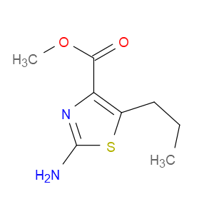 METHYL 2-AMINO-5-PROPYLTHIAZOLE-4-CARBOXYLATE - Click Image to Close
