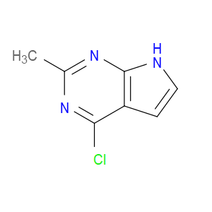 4-CHLORO-2-METHYL-7H-PYRROLO[2,3-D]PYRIMIDINE