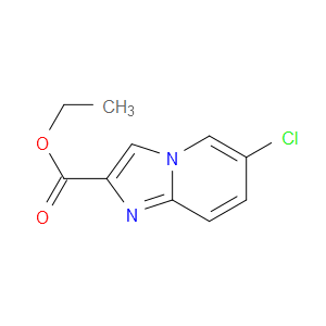 ETHYL 6-CHLOROIMIDAZO[1,2-A]PYRIDINE-2-CARBOXYLATE