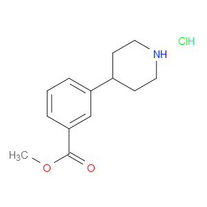METHYL 3-(PIPERIDIN-4-YL)BENZOATE HYDROCHLORIDE