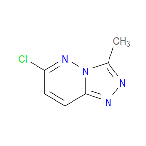 6-CHLORO-3-METHYL-[1,2,4]TRIAZOLO[4,3-B]PYRIDAZINE