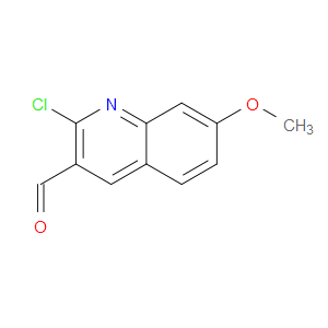 2-CHLORO-7-METHOXYQUINOLINE-3-CARBALDEHYDE
