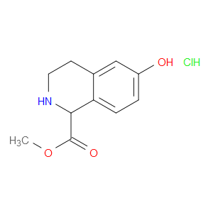 METHYL 6-HYDROXY-1,2,3,4-TETRAHYDROISOQUINOLINE-1-CARBOXYLATE HYDROCHLORIDE - Click Image to Close