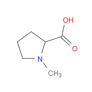 1-METHYLPYRROLIDINE-2-CARBOXYLIC ACID - Click Image to Close