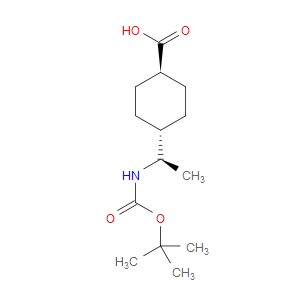 (1R)-TRANS-4-[N-BOC-1-AMINOETHYL]CYCLOHEXANECARBOXYLIC ACID