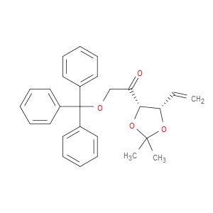 1-((4S,5S)-2,2-DIMETHYL-5-VINYL-1,3-DIOXOLAN-4-YL)-2-(TRITYLOXY)ETHANONE