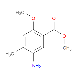 METHYL 5-AMINO-2-METHOXY-4-METHYLBENZOATE - Click Image to Close