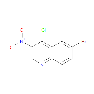6-BROMO-4-CHLORO-3-NITROQUINOLINE