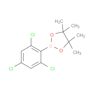 4,4,5,5-TETRAMETHYL-2-(2,4,6-TRICHLOROPHENYL)-1,3,2-DIOXABOROLANE