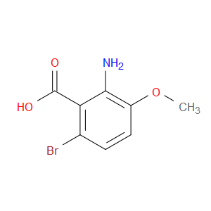 2-AMINO-6-BROMO-3-METHOXYBENZOIC ACID