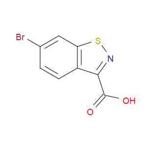 6-BROMOBENZO[D]ISOTHIAZOLE-3-CARBOXYLIC ACID