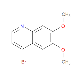 4-BROMO-6,7-DIMETHOXYQUINOLINE - Click Image to Close
