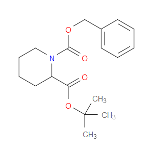 N-CBZ-2-PIPERIDINECARBOXYLIC ACID T-BUTYL ESTER - Click Image to Close