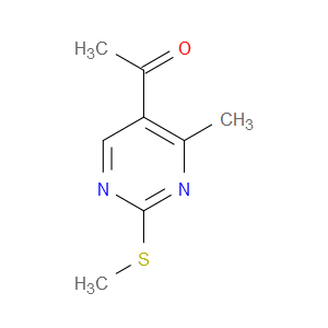 1-(4-METHYL-2-(METHYLTHIO)PYRIMIDIN-5-YL)ETHANONE