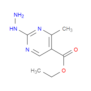 ETHYL 2-HYDRAZINYL-4-METHYLPYRIMIDINE-5-CARBOXYLATE - Click Image to Close