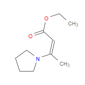 (Z)-ETHYL 3-(PYRROLIDIN-1-YL)BUT-2-ENOATE