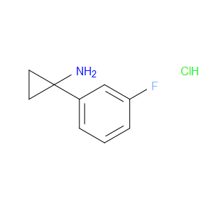 1-(3-FLUOROPHENYL)CYCLOPROPANAMINE HYDROCHLORIDE