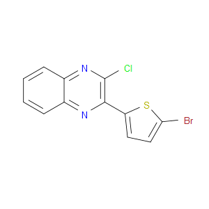 2-(5-BROMOTHIOPHEN-2-YL)-3-CHLOROQUINOXALINE