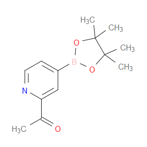 1-(4-(4,4,5,5-TETRAMETHYL-1,3,2-DIOXABOROLAN-2-YL)PYRIDIN-2-YL)ETHANONE
