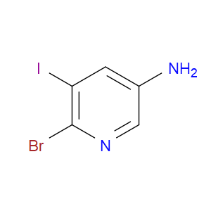 6-BROMO-5-IODOPYRIDIN-3-AMINE